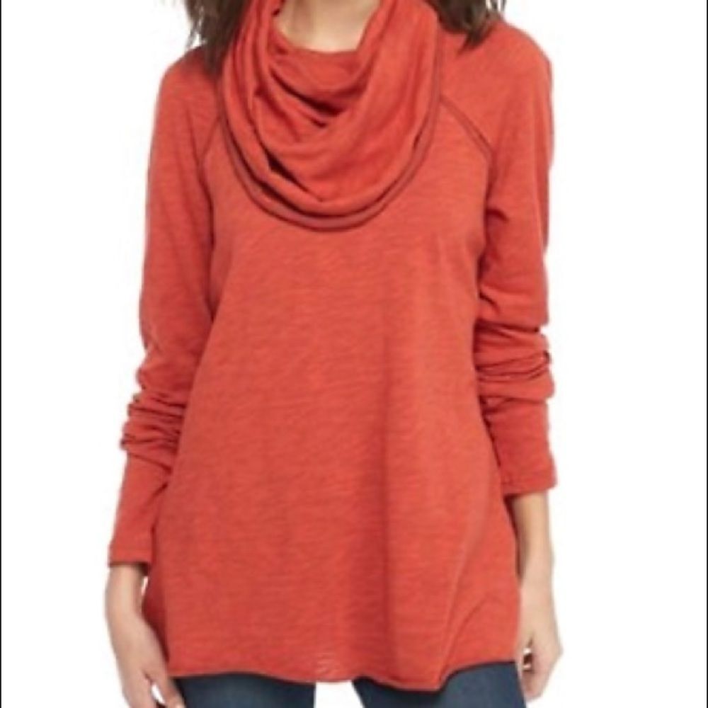 Free People Beach Top Flowy Beachy Oversized Size XS/S